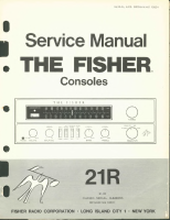 Fisher 21-R - Service Manual 